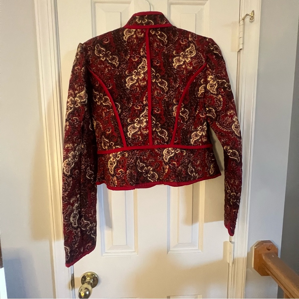 NWT Free People Quilted Paisley Blazer - Picture 11 of 11